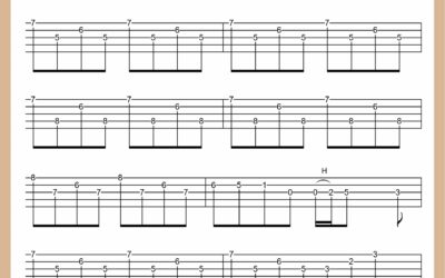 Radiohead – No surprises tab